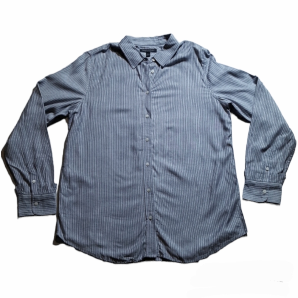 "Dillon" Button Down Ruffle Sleeve - image 2